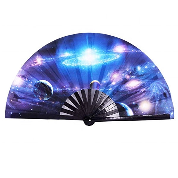 Plastic Ribs Fabric Fan