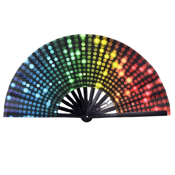 Plastic Ribs Fabric Fan