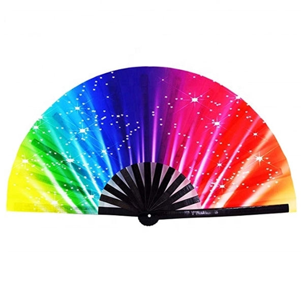 Plastic Ribs Fabric Fan