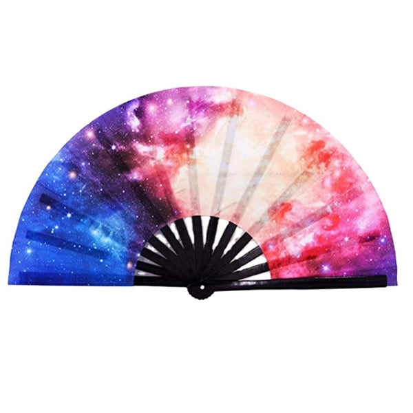 Plastic Ribs Fabric Fan