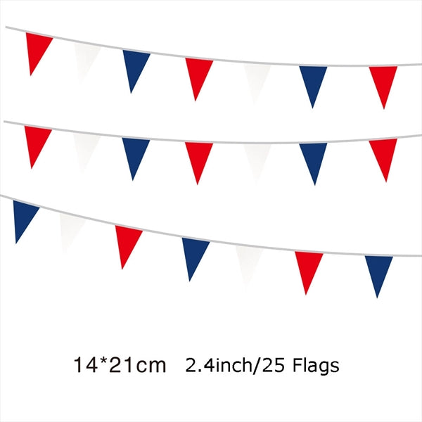 4Th Of July American String Pennant Banner