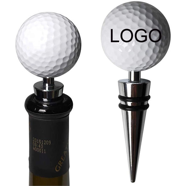 Golf Ball Wine Stopper