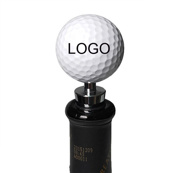 Golf Ball Wine Stopper