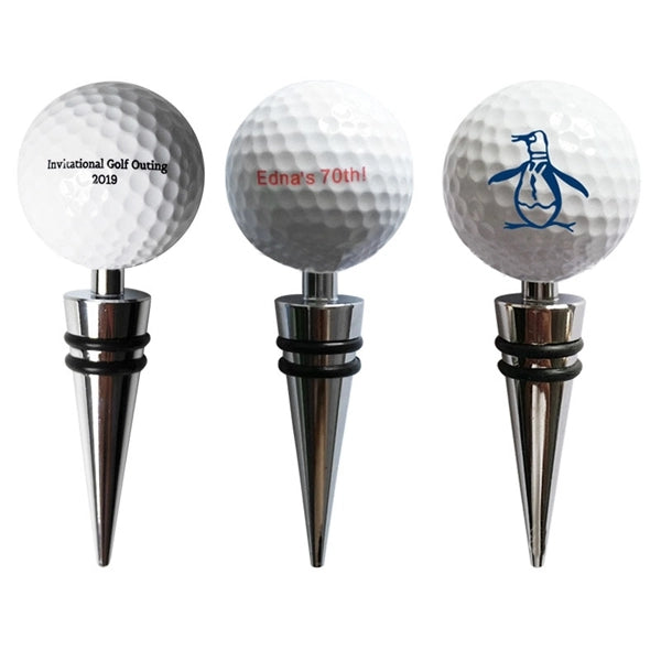 Golf Ball Wine Stopper