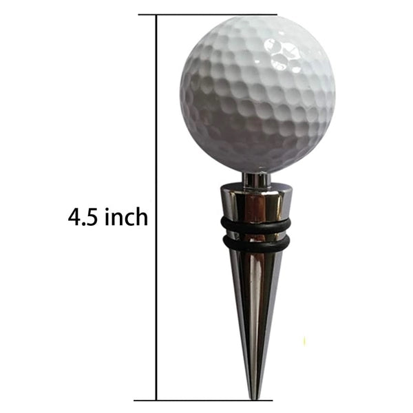Golf Ball Wine Stopper