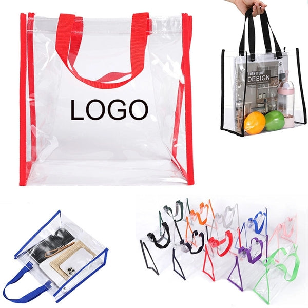 Clear PVC Tote Bag