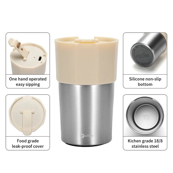 10Oz Stainless Steel Coffee Travel Cup