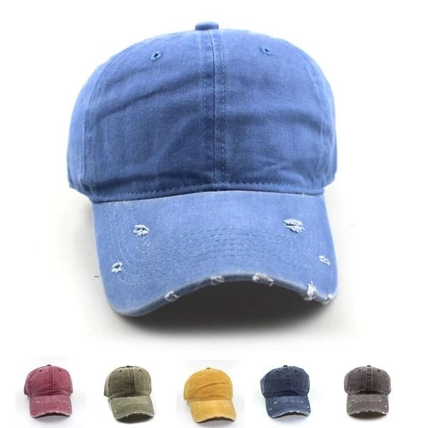 Vintage Washed Distressed Cotton Hat Baseball Cap
