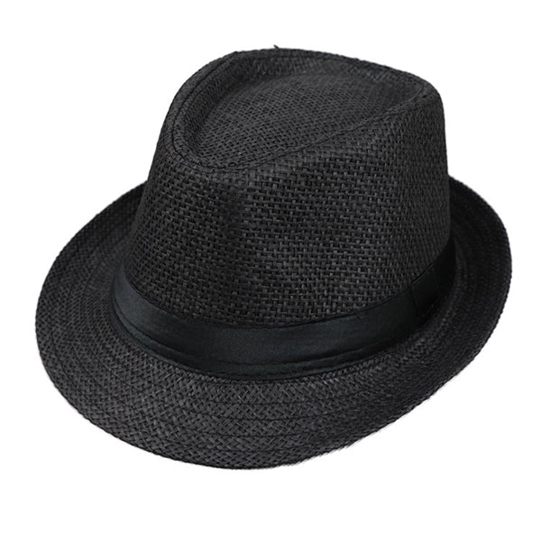 British style outdoor beach straw hat