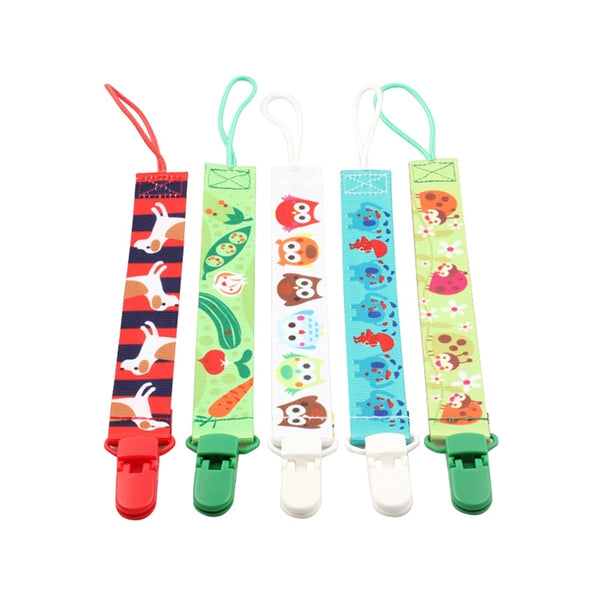 Baby Pacifier woven Lanyard holder