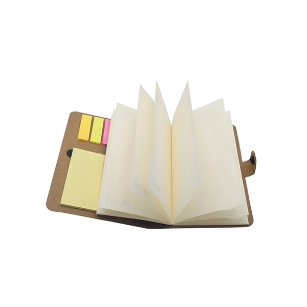 Pocket Notepad with Sticky Notes and Pen