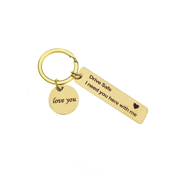 Stainless Steel Pendants Keychain