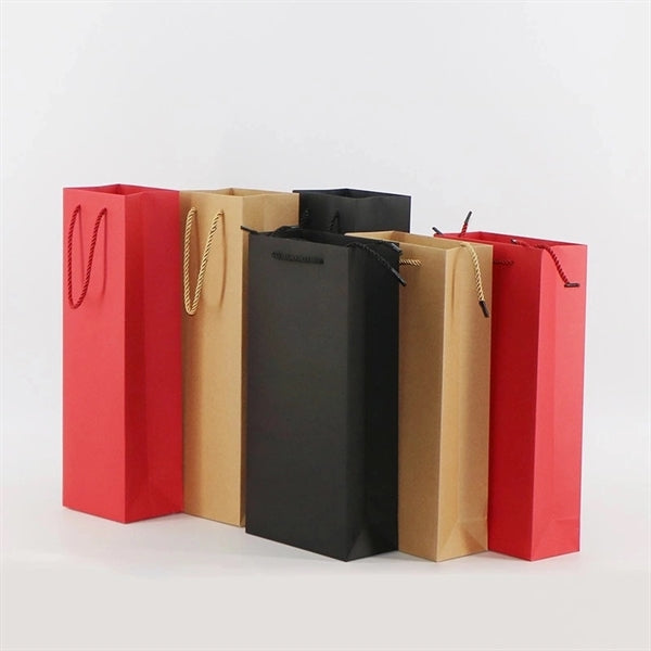 Single Wine Bottle Bag