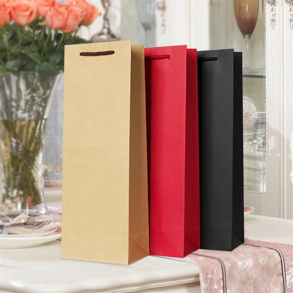 Single Wine Bottle Bag