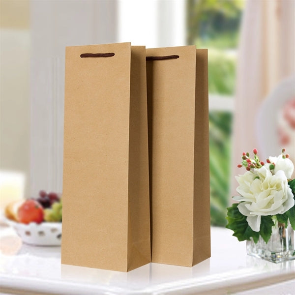 Single Wine Bottle Bag