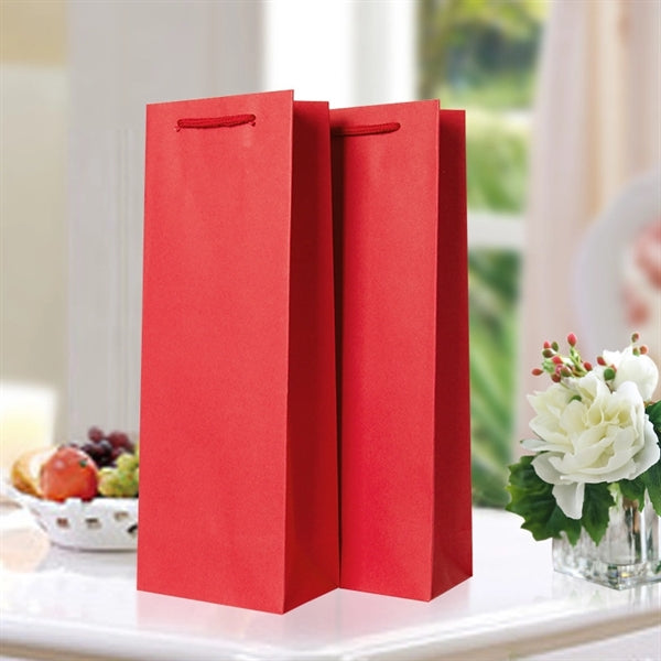 Single Wine Bottle Bag