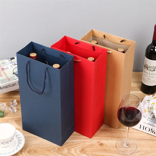 Single Wine Bottle Bag