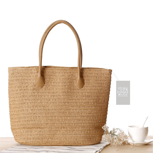 Classic Straw Summer Beach Shoulder Bag
