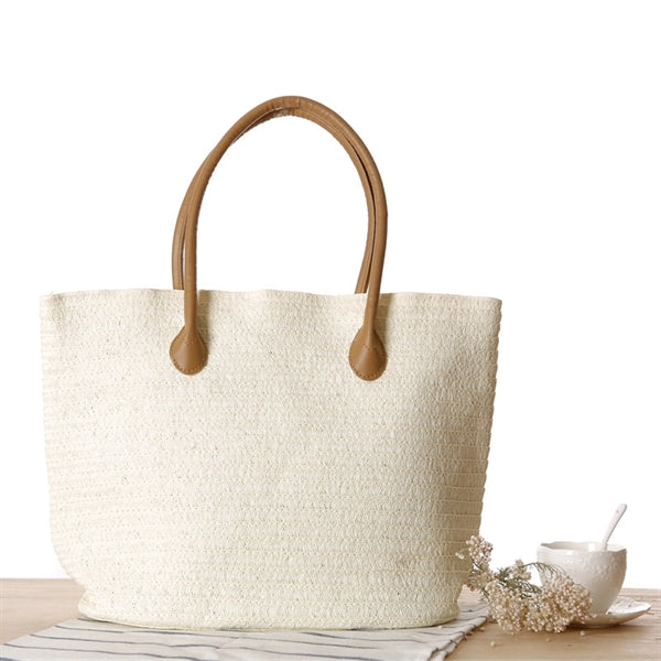 Classic Straw Summer Beach Shoulder Bag