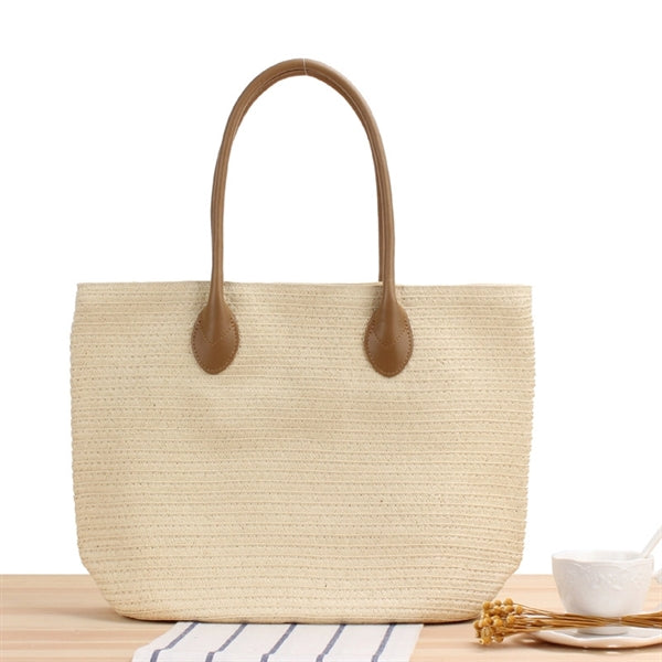 Classic Straw Summer Beach Shoulder Bag