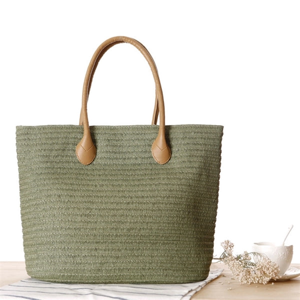 Classic Straw Summer Beach Shoulder Bag