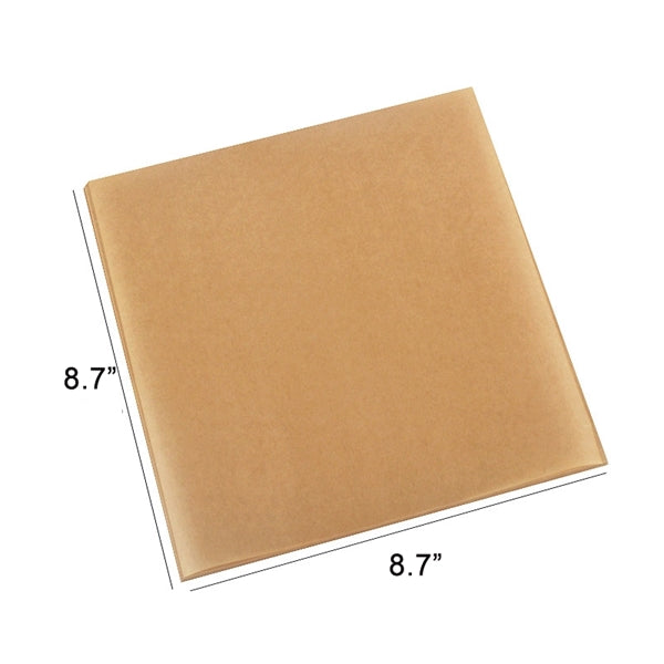 8.7x 8.7" Laminated Grease-proof Paper
