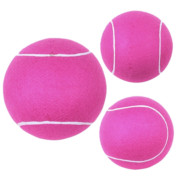 9.5" Inflatable Giant Tennis Balls Pet Chew Toy