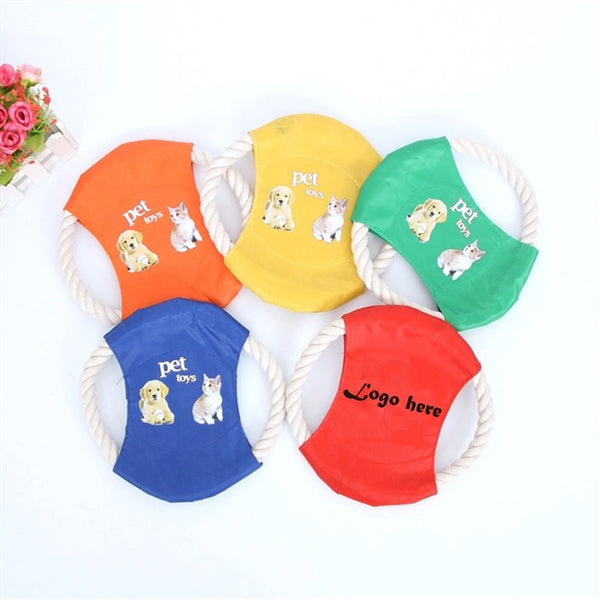 Dog Cotton Rope Toy Flying Disc