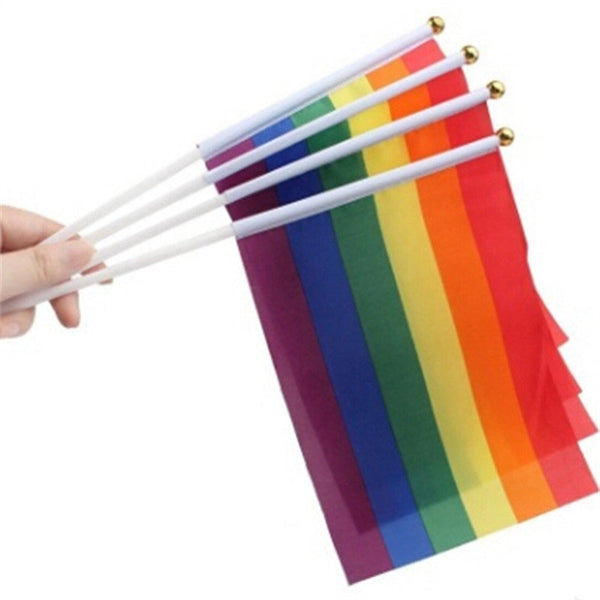 Durable Gay Lesbian Transgender Bisexual Rainbow Flag