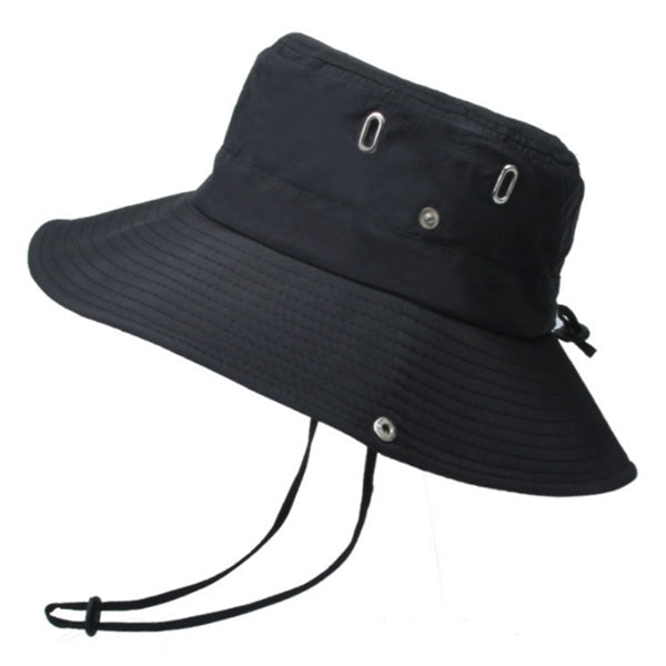 Outdoor Fishing Wide Brim Sun Bucket Hat