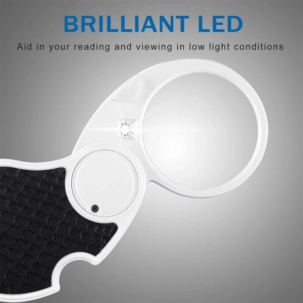 5X Pocket Magnifying Glass