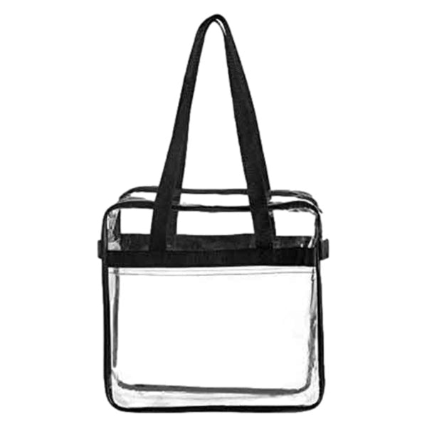 Gameday Clear Zip Shoulder Tote