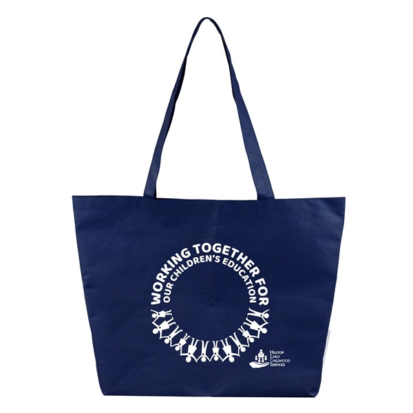 Gusset - "CAROLINA" Large Shopping and Beach Tote Bag