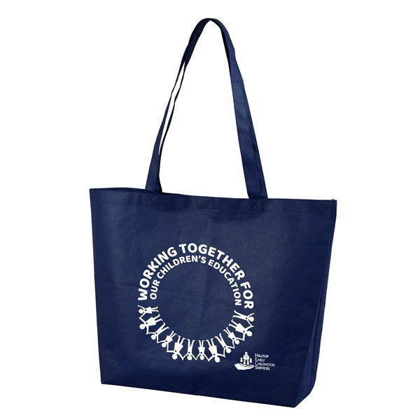 Gusset - "CAROLINA" Large Shopping and Beach Tote Bag
