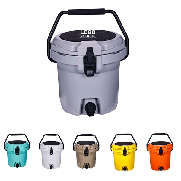 Rotomolded Plastic 2.5 Gallon Ice Chest Cooler