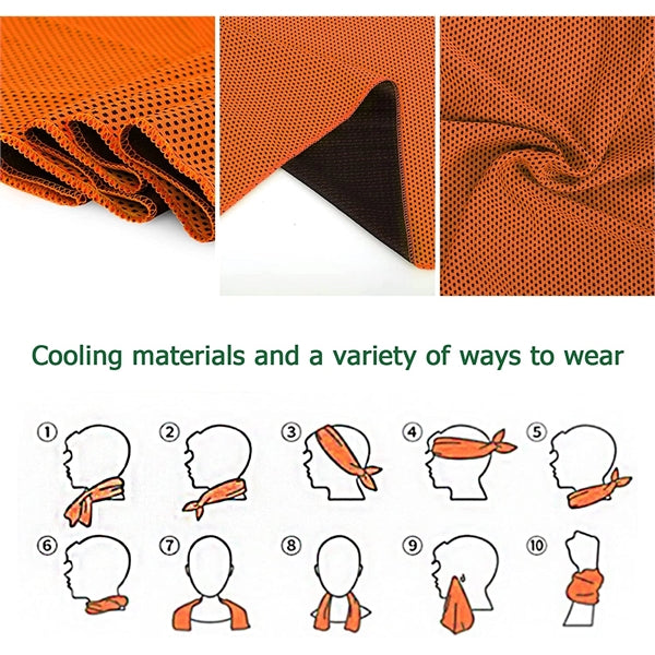 37*12"Soft Breathable Cooling Chilly Towel