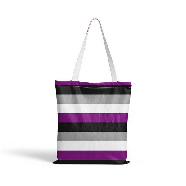 LGBT Rainbow Canvas Tote Bag