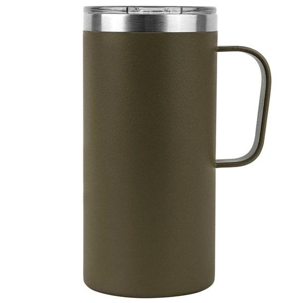 20oz.Vacuum Insulated Tall Travel Mug With Spill-Proof Clear