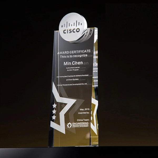 Crystal Appreciation Trophy