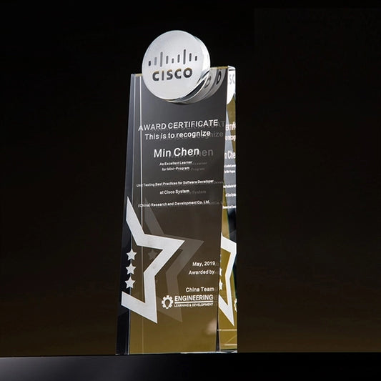 Crystal Appreciation Trophy