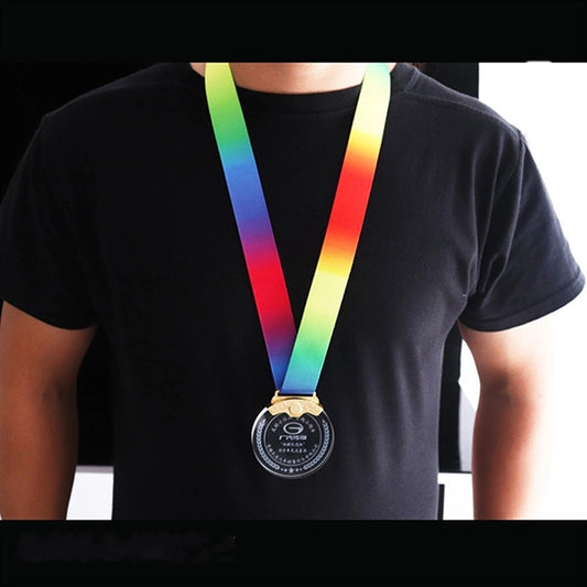 Customize Crystal Award Medals Medallions with Ribbon