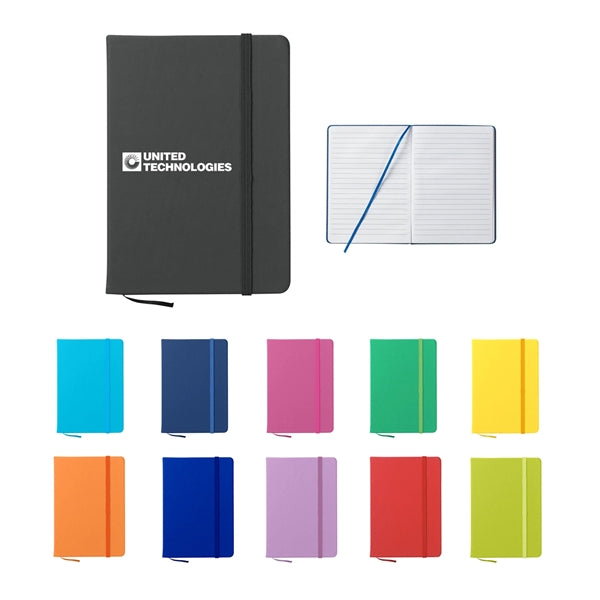 Bookmark And Strap Closure Notebook