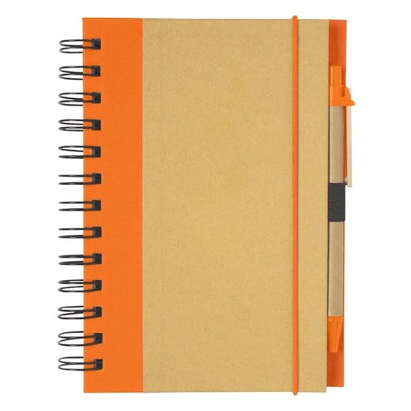 Eco-Inspired Spiral Notebook