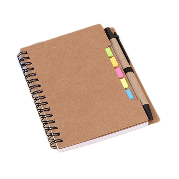 Notebook With Pen & Note Sticker
