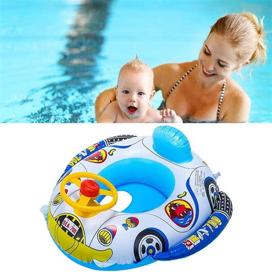 Kids Pool Inflatable Baby Float Safety Seat Car Swim Ring