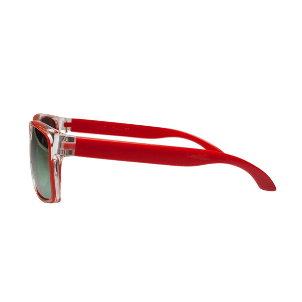 UV Protection Two Tone Sunglasses with Reflective Lenses