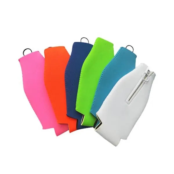 Neoprene Zip Up Bottle Cooler