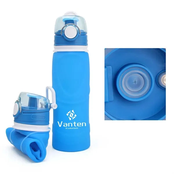 Silicone Folding Drinking Bottle