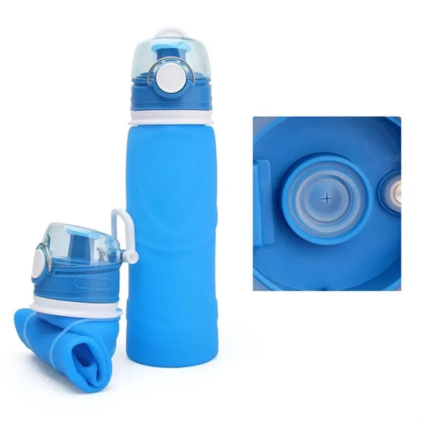 Silicone Folding Drinking Bottle