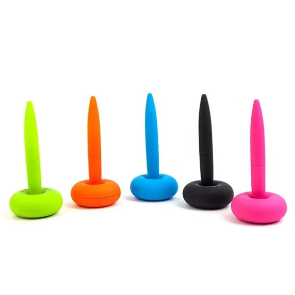 Desk Counter Ball Pen With Stand